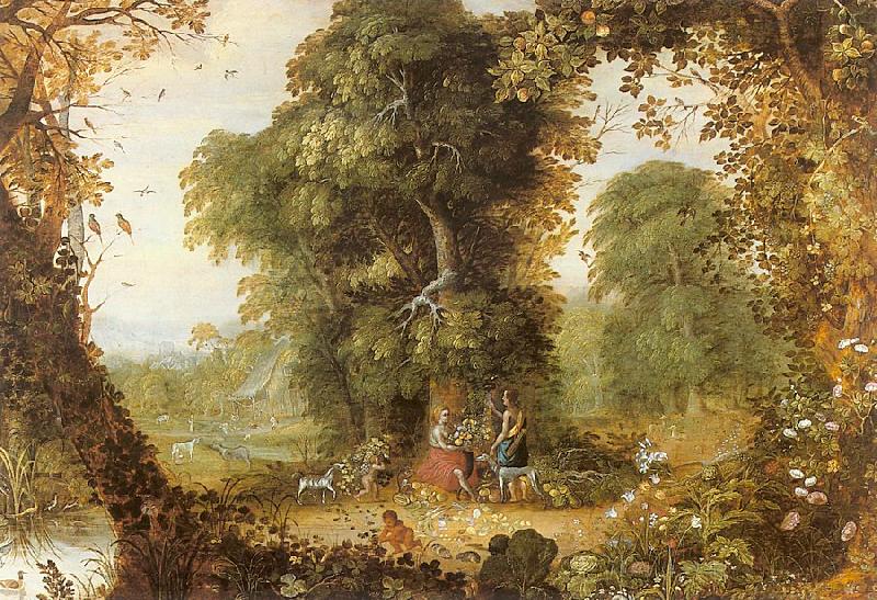 Alexandre Keirincx Allegory of Abundance oil painting picture